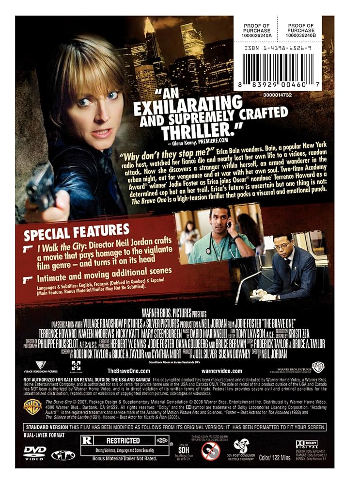 Amazon.com: The Brave One (Full-Screen Edition) : Movies & TV